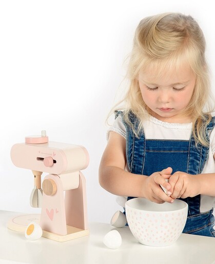 Label Label Drveni mikser - Pink