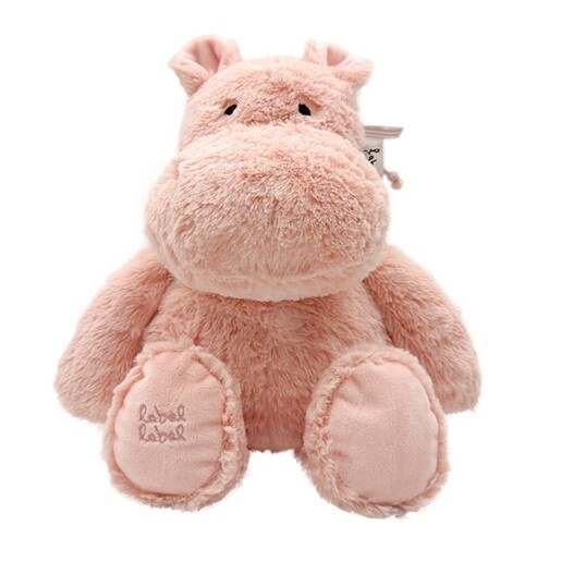 Label Label Plišana igračka – Hippo Harvey M (26cm) – Pink