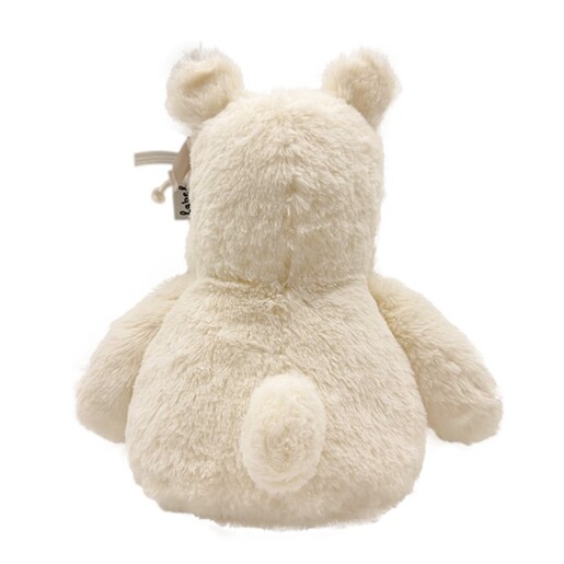 Label Label Plišana igračka – Hippo Harvey M (26cm) – Ivory