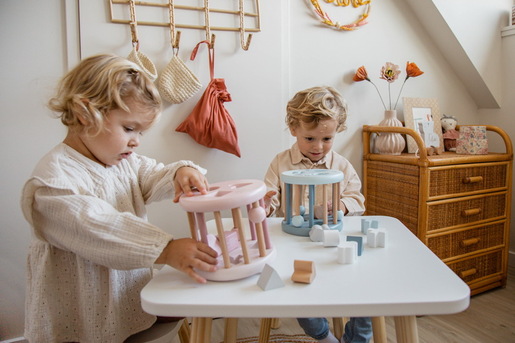 Label Label točak za sortiranje oblika - Pink