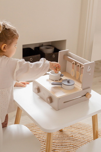 Label Label Drveni prenosni šporet - Nougat