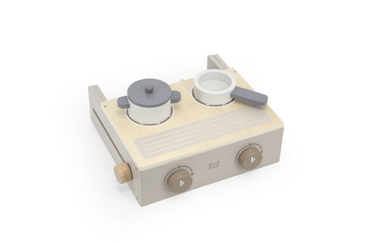 Label Label Drveni prenosni šporet - Nougat