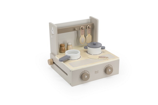 Label Label Drveni prenosni šporet - Nougat