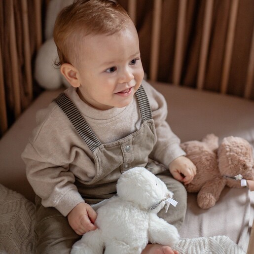 Label Label Plišana igračka – Hippo Harvey S (15cm) – Ivory