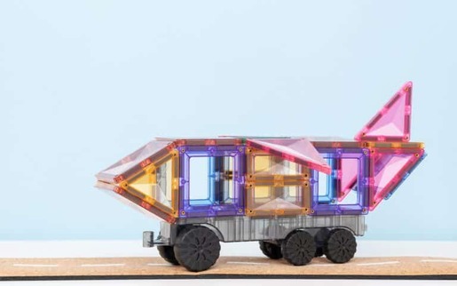 Connetix Tiles - Pastel Transport set (50 kom)