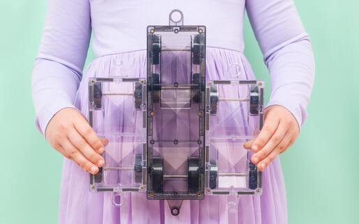 Connetix Tiles - Pastel Transport set (50 kom)