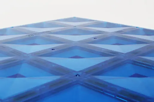 Connetix Tiles - Rainbow osnovna ploča Green &amp; Blue 30X30cm (2 kom)