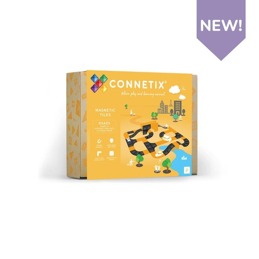 Connetix Tiles Roads- Rampe i raskrsnice (16 kom)