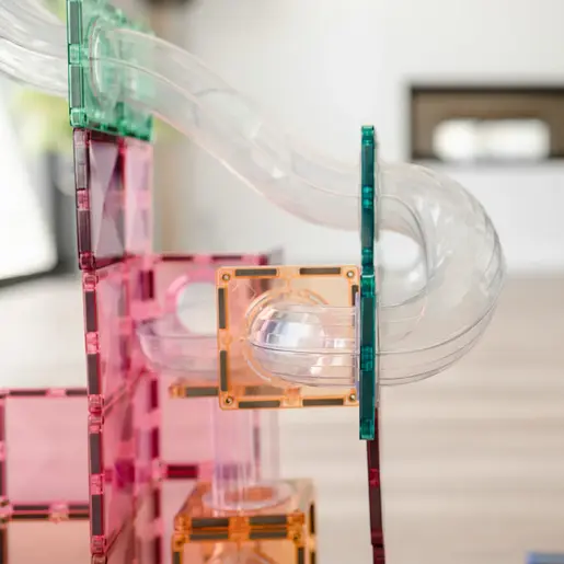 Connetix Tiles - Pastel Ball Run Expansion set (80 kom)