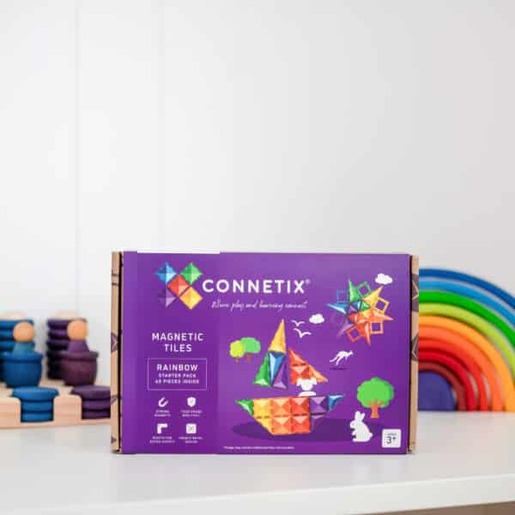 Connetix Tiles – Rainbow Starter set (60 kom)