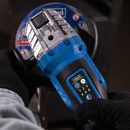 Scheppach aku ugaona brusilica IXES BC-AG125-X BRUSHLESS - SOLO, baterija i punjač GRATIS