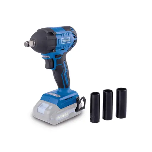 Scheppach aku udarni odvijač BC-IW350-X 370 Nm 1/2”  BRUSHLESS - SOLO, baterija i punjač GRATIS