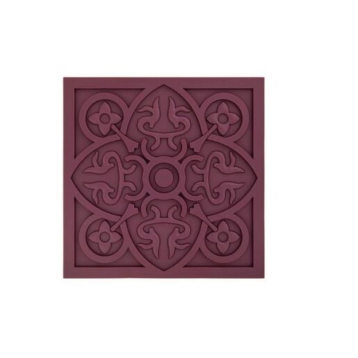 Images d'Orient silikonski podmetač za toplo Trivet Prune, 18cm