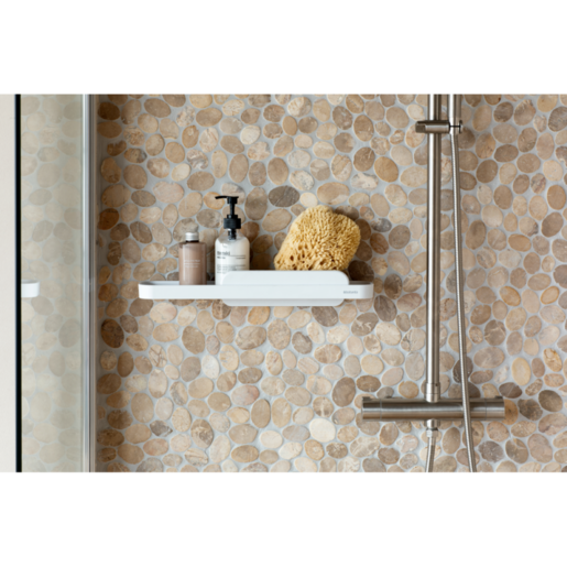 Brabantia polica za tuš sa čistačem MindSet, bijela