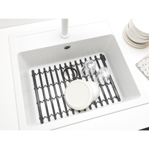 Brabantia silikonska podloška za sudoper SinkSide, siva