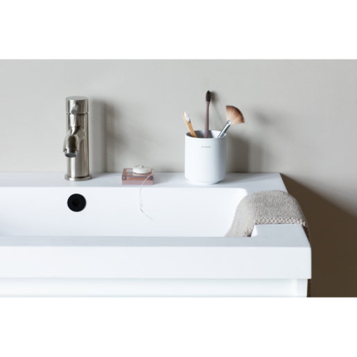 Brabantia posuda za četkice MindSet, mineral bijela