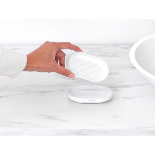 Brabantia posuda za sapun MindSet, mineral bijela