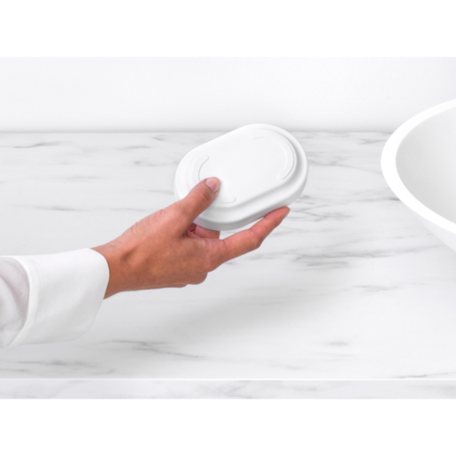 Brabantia posuda za sapun MindSet, mineral bijela