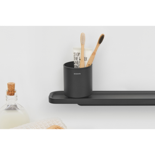 Brabantia posuda za četkice MindSet, mineral siva