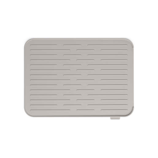 Brabantia silikonska podloška za odlaganje posuđa, siva