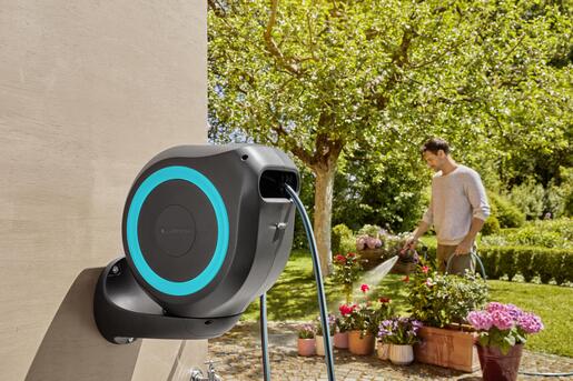 GARDENA Zidni nosač crijeva za vodu RollUp M sa crijevom 20 m