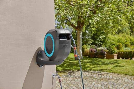 GARDENA Zidni nosač crijeva za vodu RollUp M sa crijevom 20 m