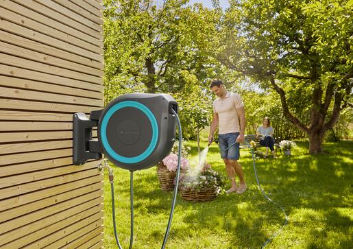 GARDENA Zidni nosač crijeva za vodu RollUp XL sa crijevom 35 m