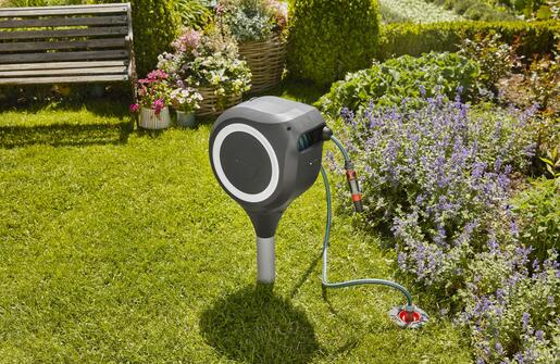 GARDENA Nosač za crijevo za vodu vrtni ROLLUP S sa crijevom 15 m