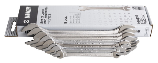 UNIOR Set viljuškastih ključeva u kartonskoj kutiji 110/1CS