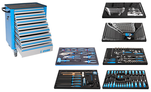 UNIOR Kolica za alat 940EV6 s garniturom alata