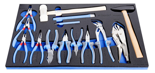 UNIOR Garnitura kliješta i čekića u SOS ulošcima za alat 964/32ASOS