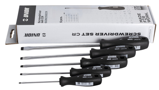 UNIOR Izvijači CR u garnituri – 606CS5CR