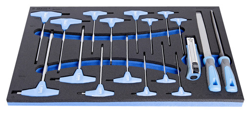 UNIOR Garnitura izvijača s T ručicom u SOS ulošku 964/34SOS