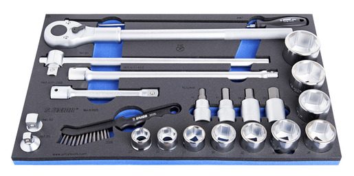 UNIOR Garnitura nasadnih ključeva i pribora 3/4″ u SOS ulošku 964/53SOS