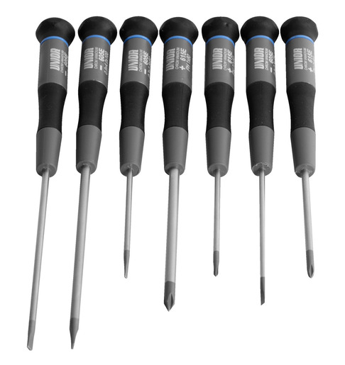 UNIOR Izvijači za elektroniku u garnituri 607CS7E