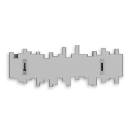 Umbra zidna vješalica Multi Sticks, siva