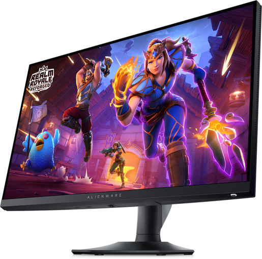 DELL Alienware monitor AW2724HF gaming, 27, FullHD, IPS, 400cd/m2, AMD FreeSync Premium, HDMI, DP, 360Hz, 0.5ms