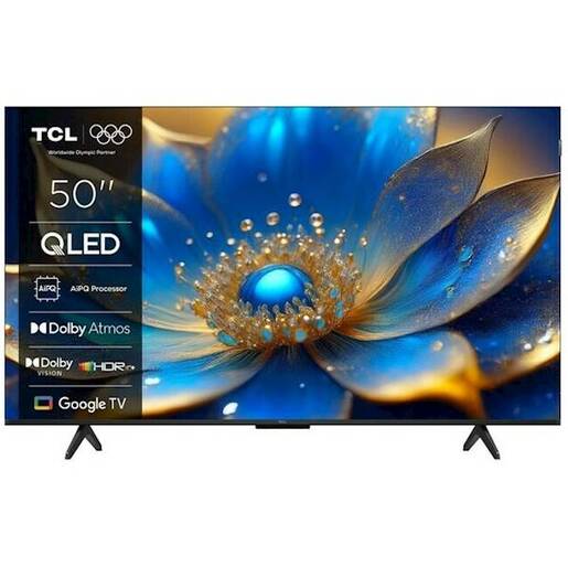 TV TCL 4K QLED 50P71K,  4K Ultra HD, Smart TV, Google TV, AiPQ PRO PROCESSOR, HVA ekran, Dolby Atmos, HDR10, **MODEL 2025**
