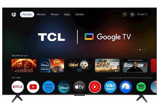 TCL QD-MiniLED televizor 55C61K, 4K Ultra HD, Smart TV, Google TV, 100 Hz, Dolby Vision, HDR10+, AirPlay 2, HDMI 2.1
