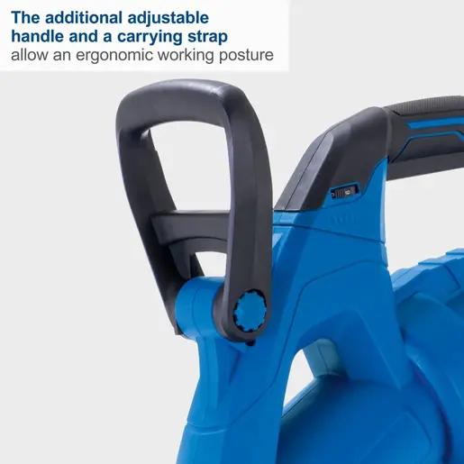 Scheppach aku puhač usisivač lišća 4u1 Brushless IXES BC-BLV720-X – Solo