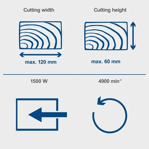 Scheppach preklopna nagibna pila HM210L 210mm