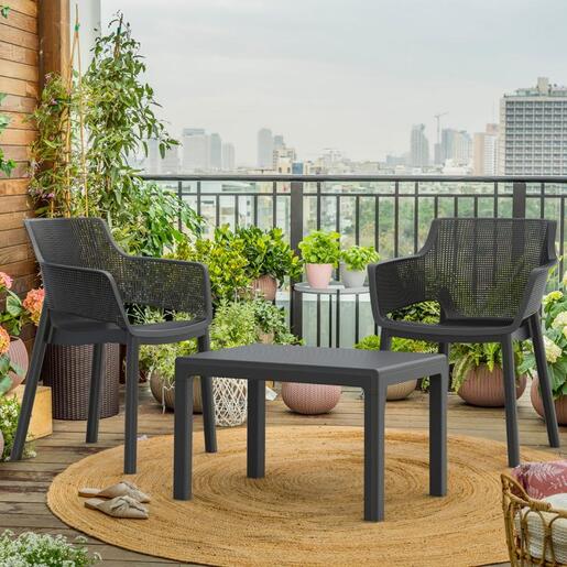 KETER ELISA vrtna stolica 53x62x78 cm – siva