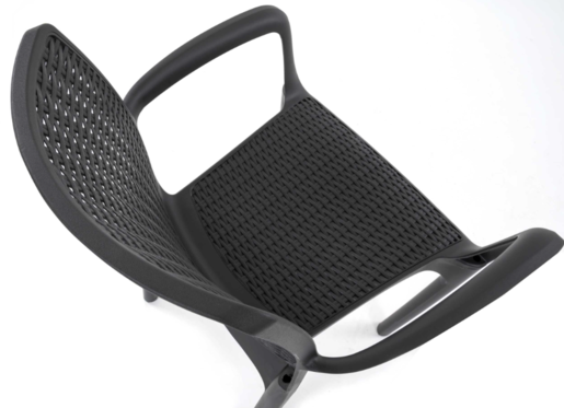 KETER BALI MONO vrtna stolica 55x83x58.5 cm – siva