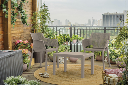 KETER ELISA vrtna stolica 53x62x78 cm – capuccino