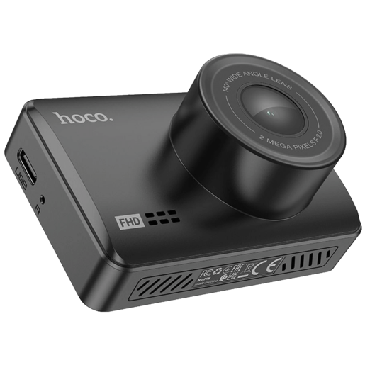 hoco. Auto kamera, 2 Mpxiel, 2.45 IPS", FullHD, microSD - DV2
