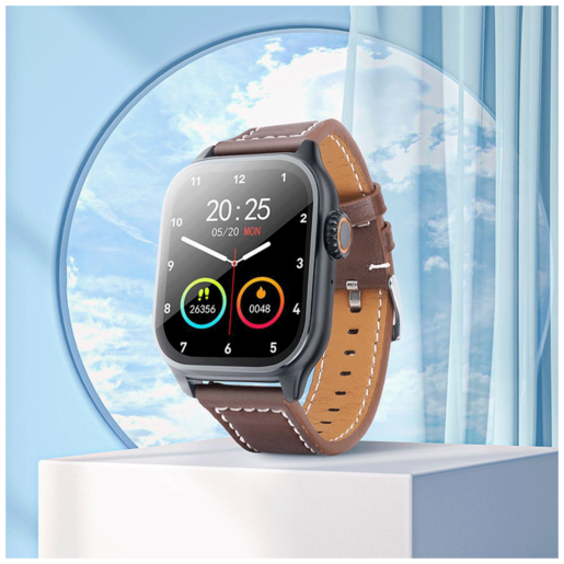 hoco. Pametni sat, 2.03" zaslon, Bluetooth, IP67 - Y17 Black