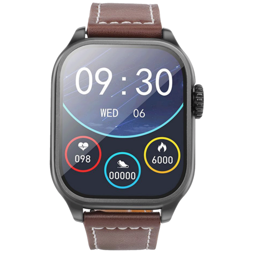 hoco. Pametni sat, 2.03" zaslon, Bluetooth, IP67 - Y17 Black
