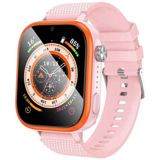 hoco. Pametni sat za djecu, 1.83" ekran, 4G, Nano SIM - Y101 Pink