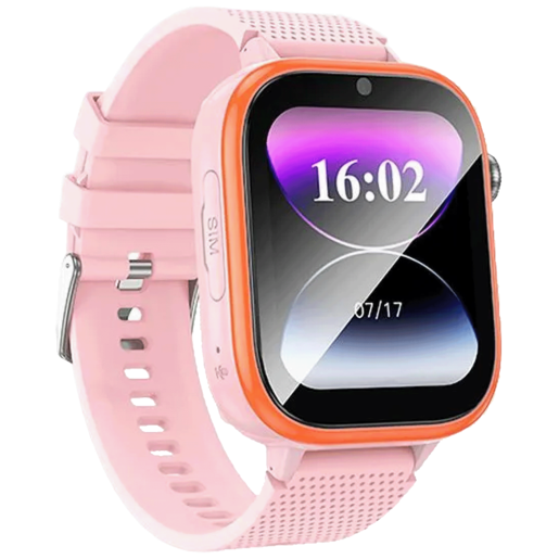 hoco. Pametni sat za djecu, 1.83" ekran, 4G, Nano SIM - Y101 Pink