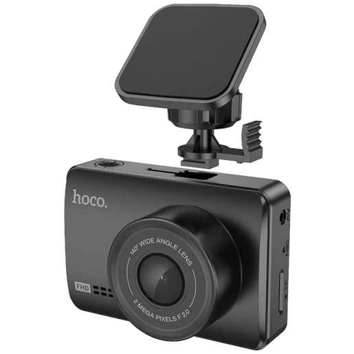 hoco. Auto kamera, 2 Mpxiel, Dual Camera, FullHD, microSD - DV3